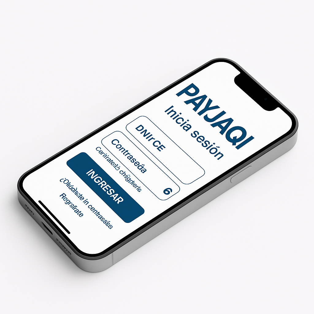 Mockup aplicación